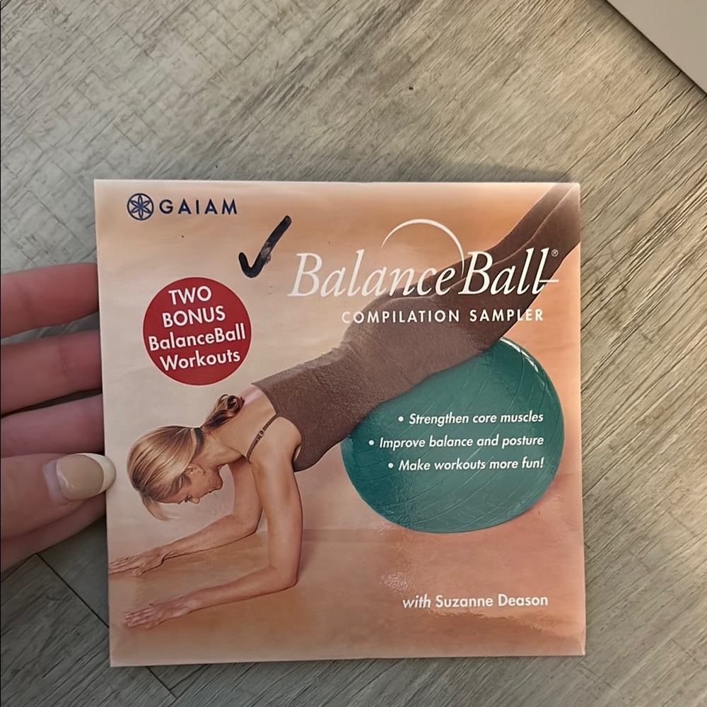 Gaiam Balance Ball Compilation Sampler